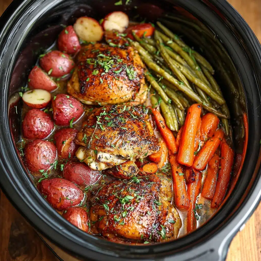 Honey Garlic Chicken and Veggies Recipe - Recipe Image