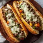 Ground Beef Philly Cheesesteaks Recipe