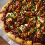 Chili Garlic Chicken Pizza Recipe