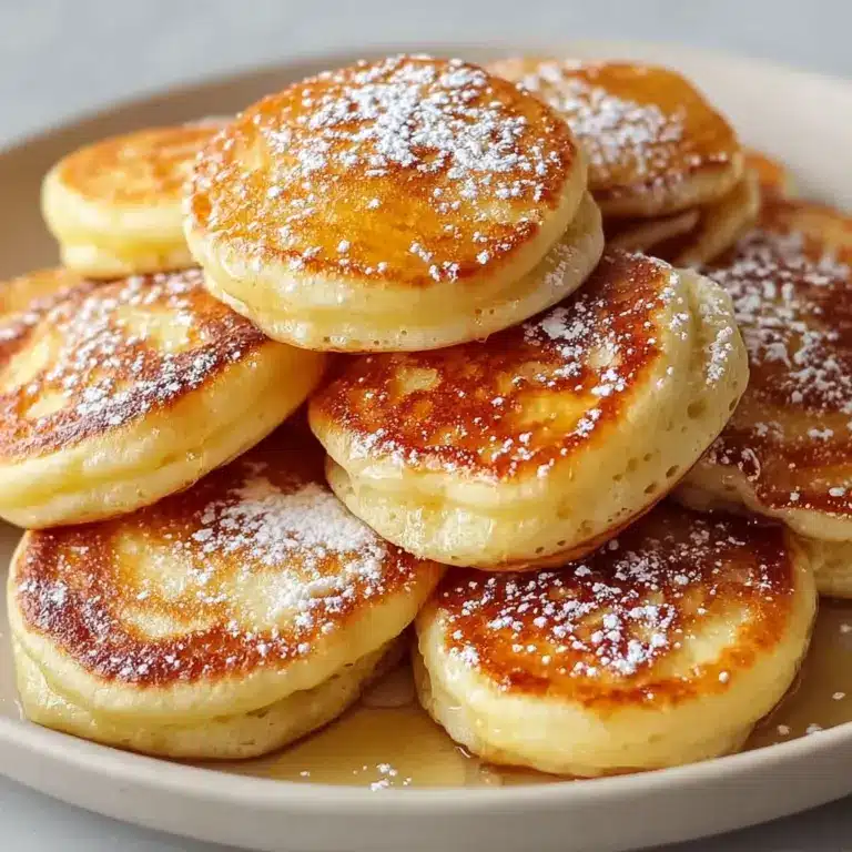 Breakfast Pancake Poppers Recipe