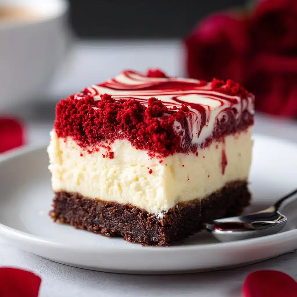 Red Velvet Cheesecake Brownies Recipe