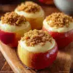 Cheesecake Stuffed Baked Apples Recipe
