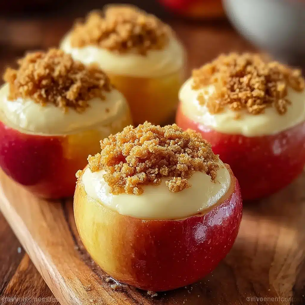 Cheesecake Stuffed Baked Apples Recipe
