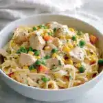 Quick Chicken Pot Pie Pasta Recipe