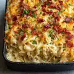 Creamy Southern Spaghetti Bake Recipe
