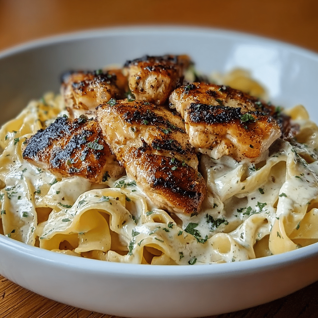 Chicken with Buttered Noodles Recipe