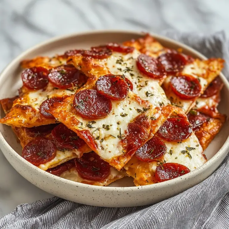 2 ingredient Pizza chips Recipe