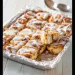 Pumpkin Cinnamon Roll Casserole Recipe