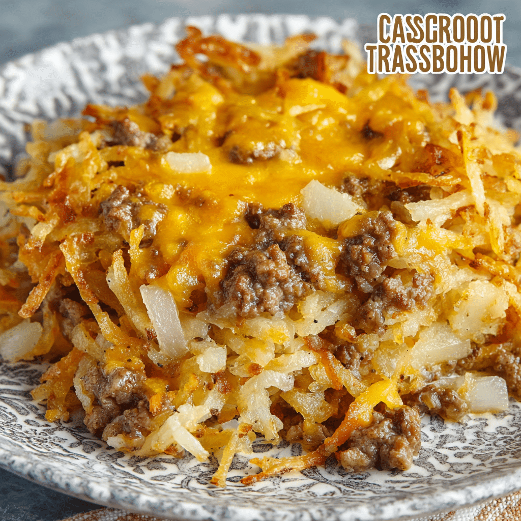 Taco Crock Pot Hashbrown Casserole Recipe - Recipe Image
