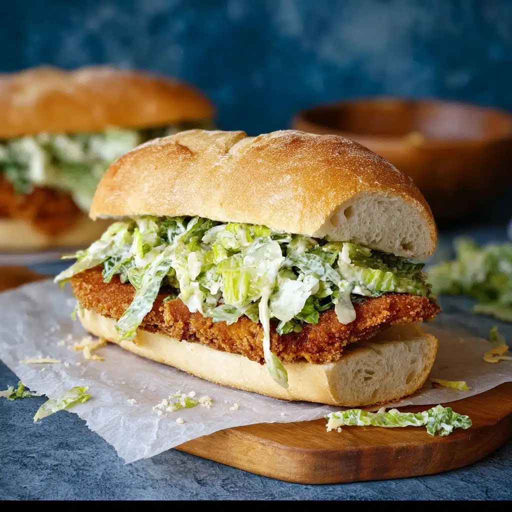 Crispy Chicken Caesar Sandwich Recipe - Recipe Image