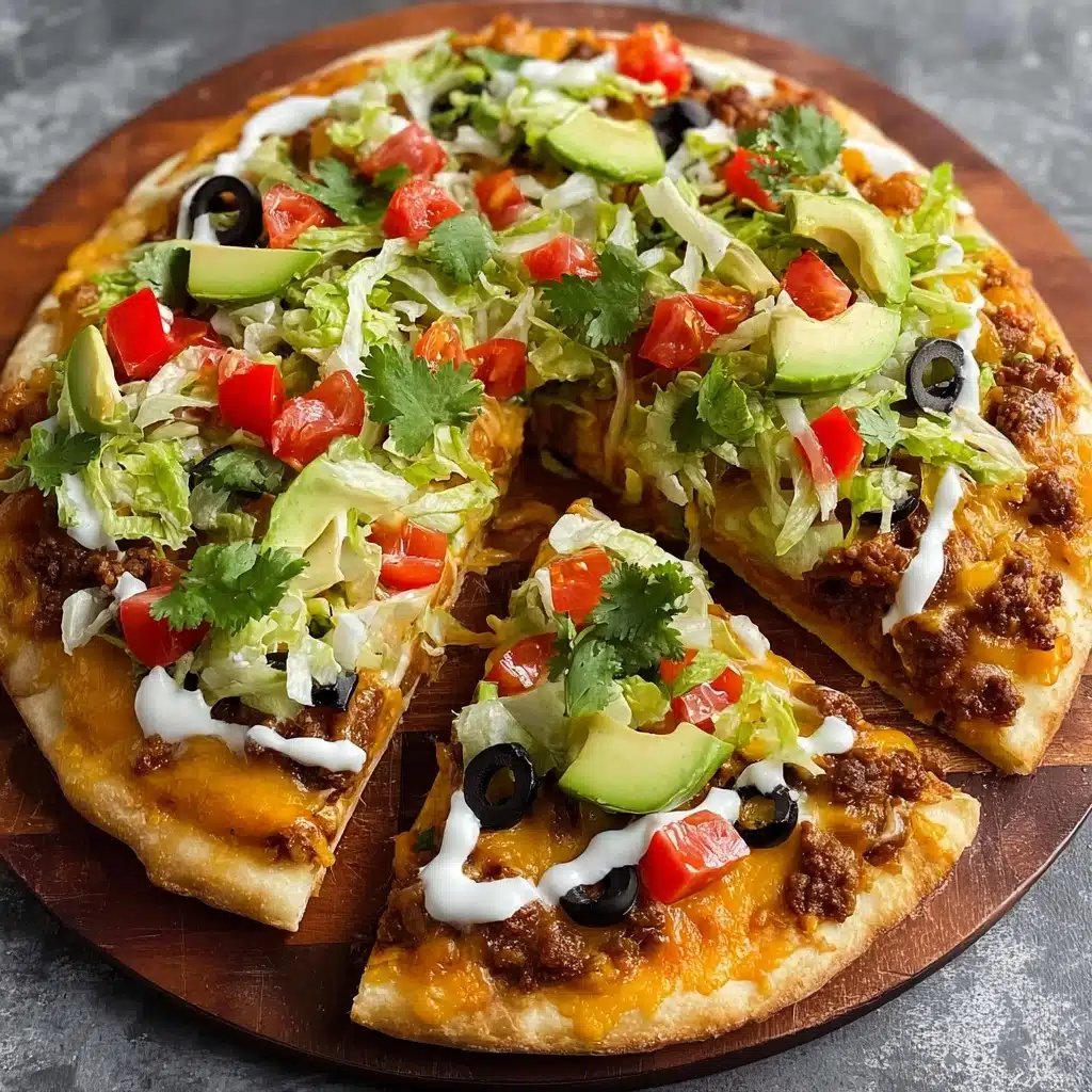 Taco Pizza Recipe - Recipe Image