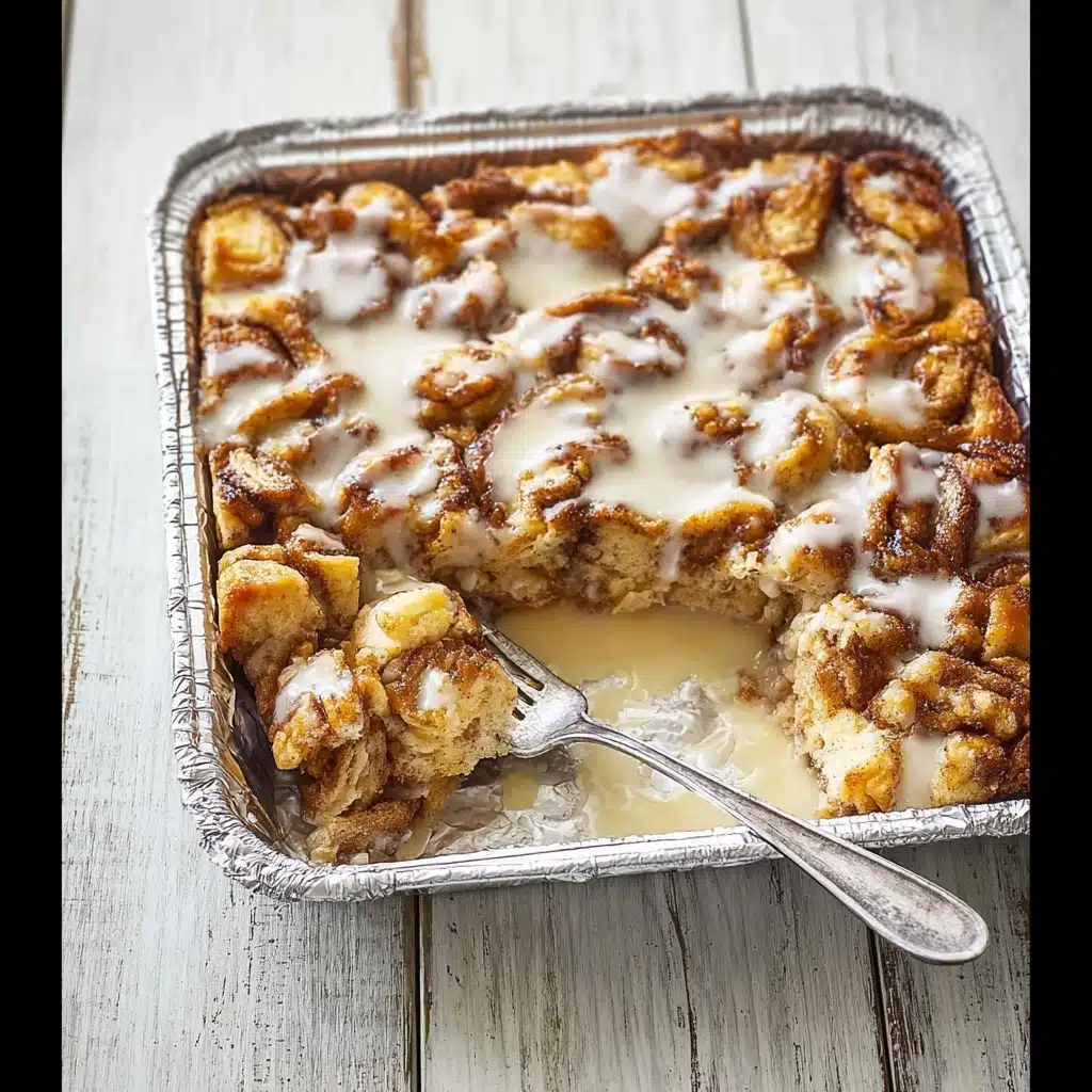Pumpkin Cinnamon Roll Casserole Recipe - Recipe Image