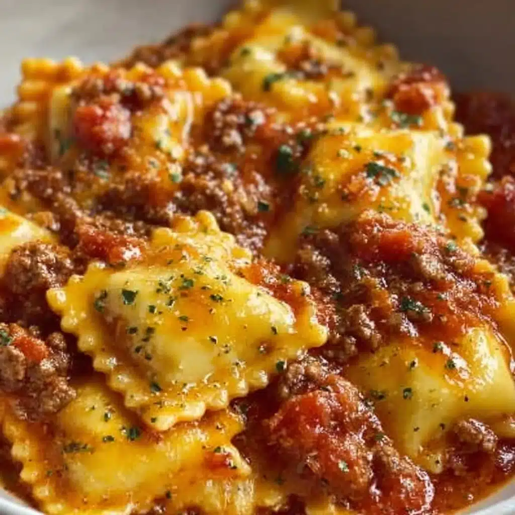 Crockpot Ravioli Lasagna Recipe - Recipe Image