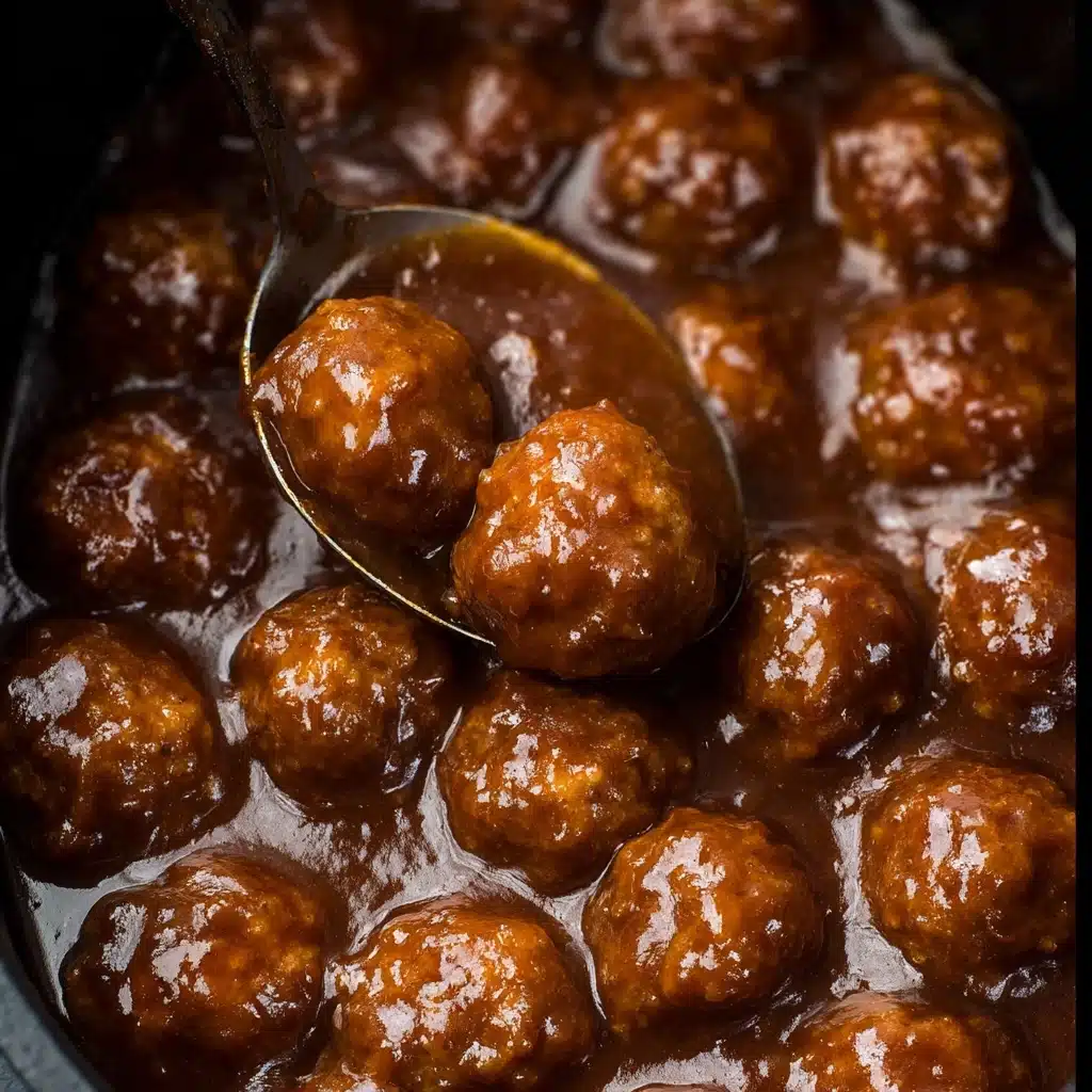 Slow Cooker Salisbury Steak Meatballs Recipe - Recipe Image