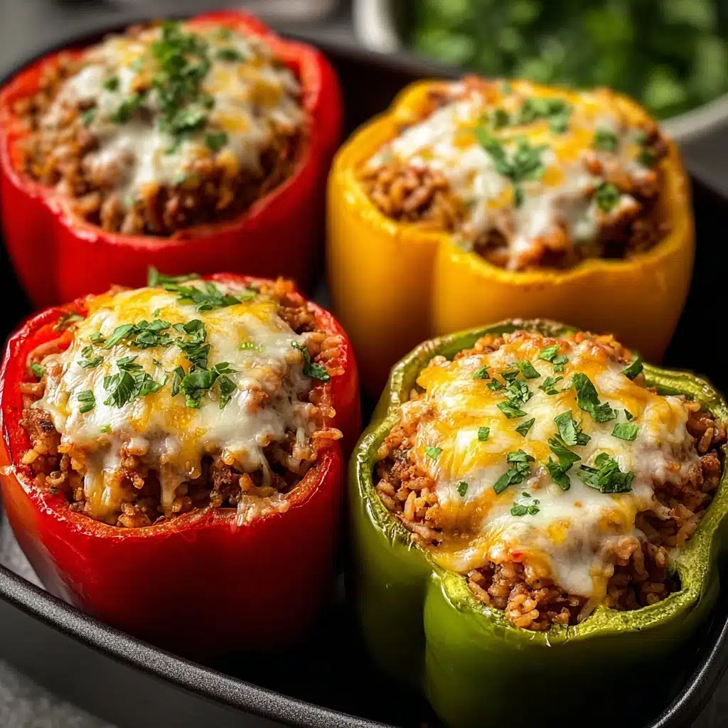 Classic Stuffed Peppers for a Cozy Homemade Dinner Delight Recipe - Recipe Image