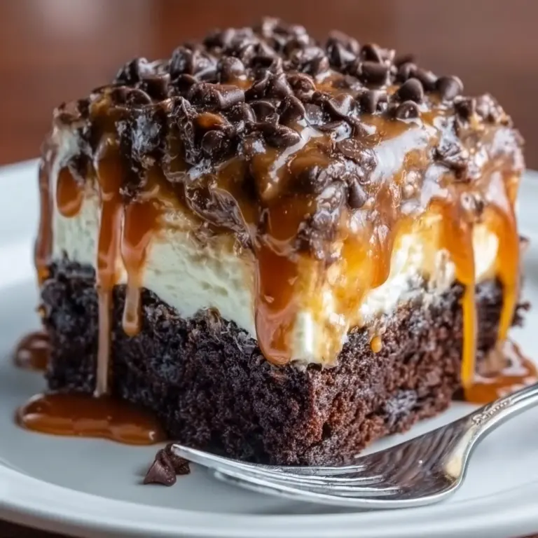 Chocolate Caramel Dump Cake Recipe