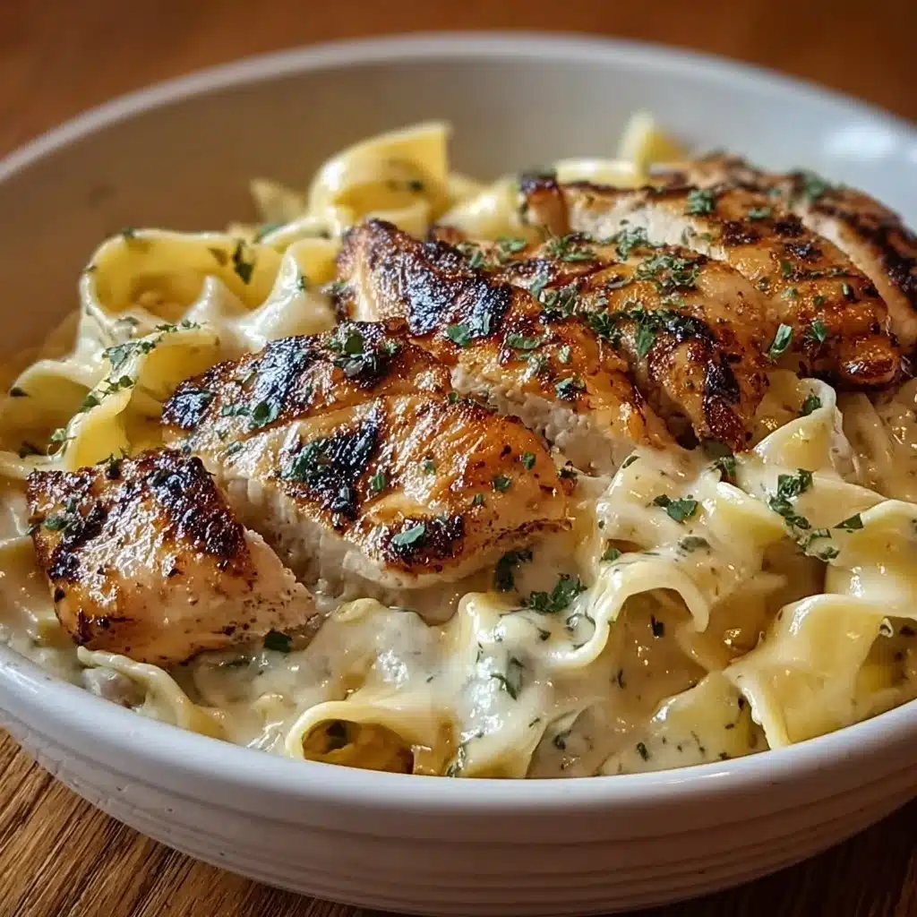 Chicken with Buttered Noodles Recipe - Recipe Image