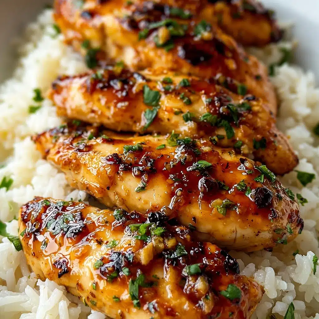 Honey Garlic Chicken Breasts Recipe - Recipe Image