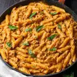 High Protein Creamy Beef Pasta Recipe