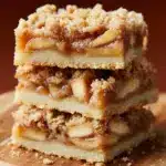 Apple Crisp Shortbread Bars Recipe