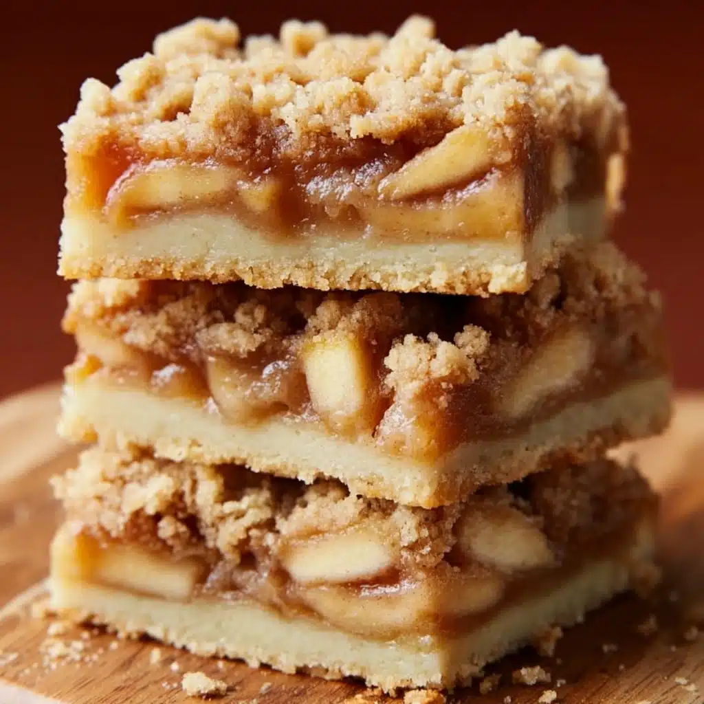 Apple Crisp Shortbread Bars Recipe