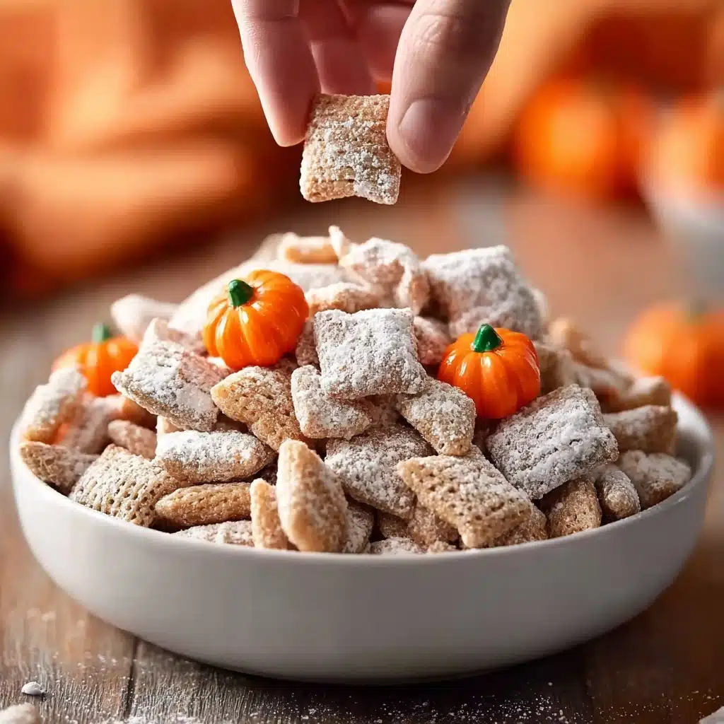 Pumpkin Spice Puppy Chow Recipe