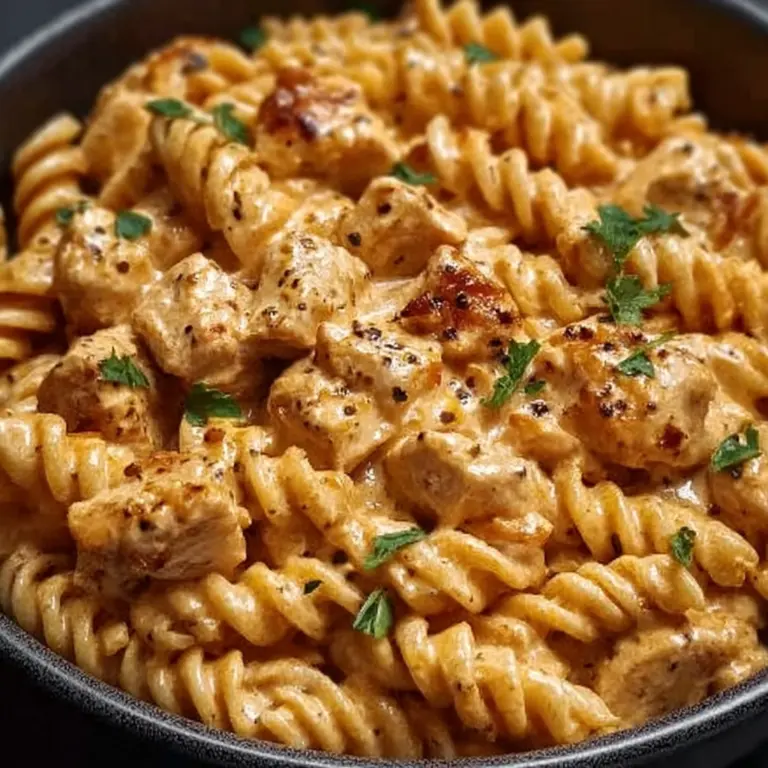Cajun Cream Cheese Chicken Pasta Bake Recipe