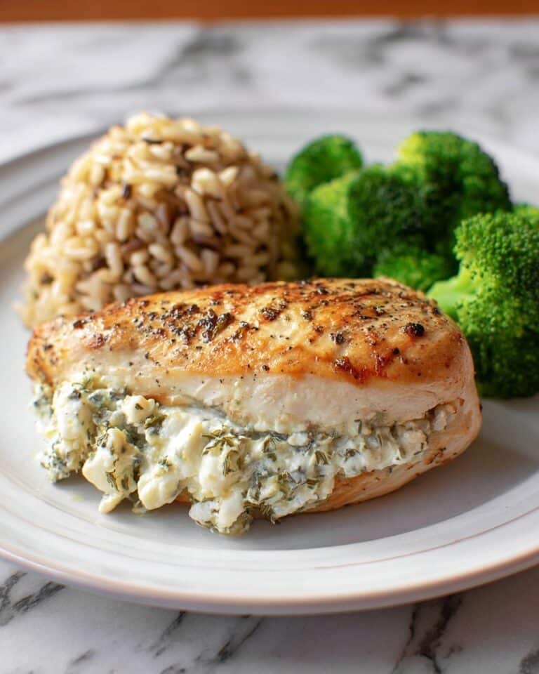 Cream Cheese and Herb Stuffed Chicken Recipe