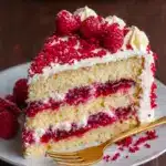 White Chocolate Raspberry Dream Cake Recipe