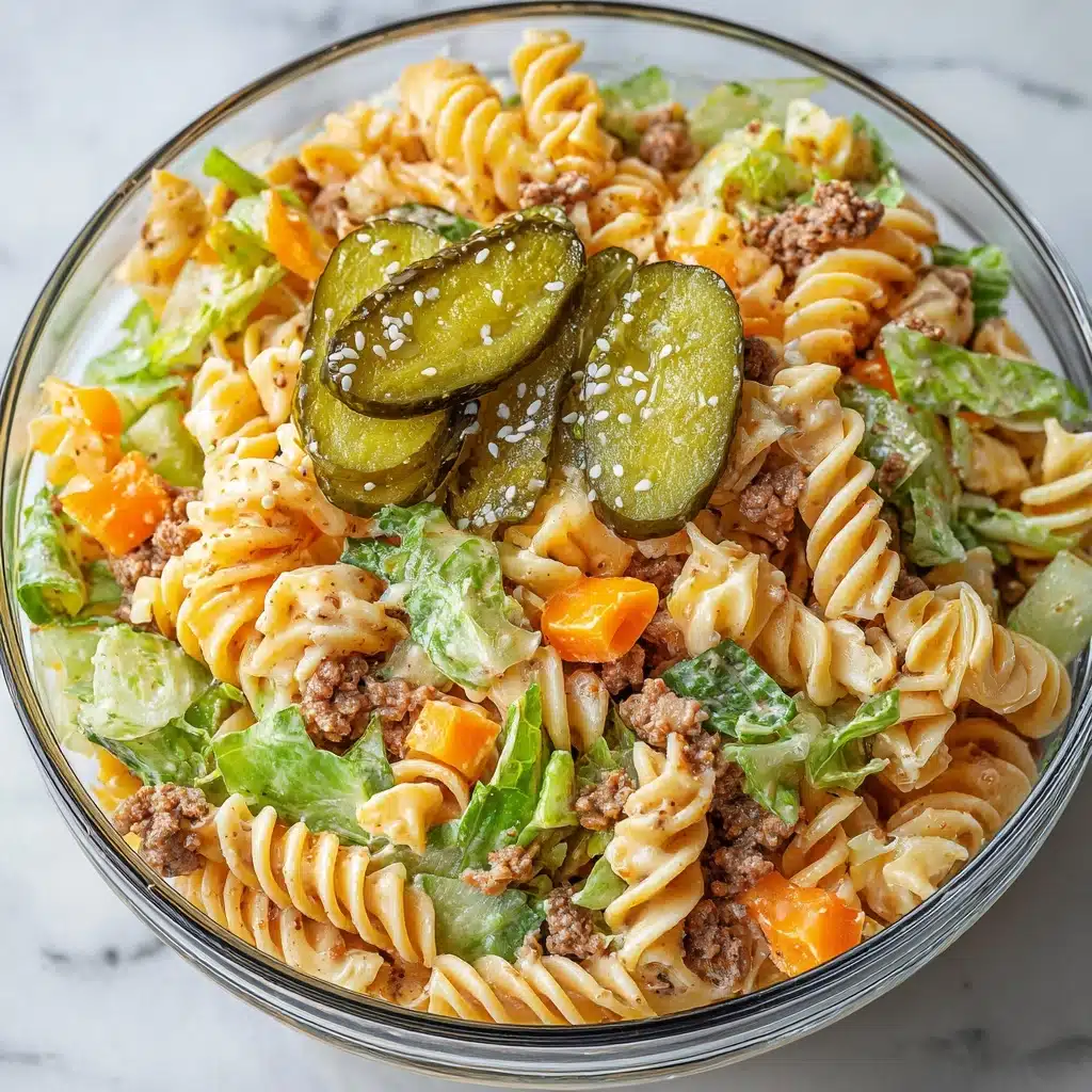 Big Mac Pasta Salad Recipe - Recipe Image