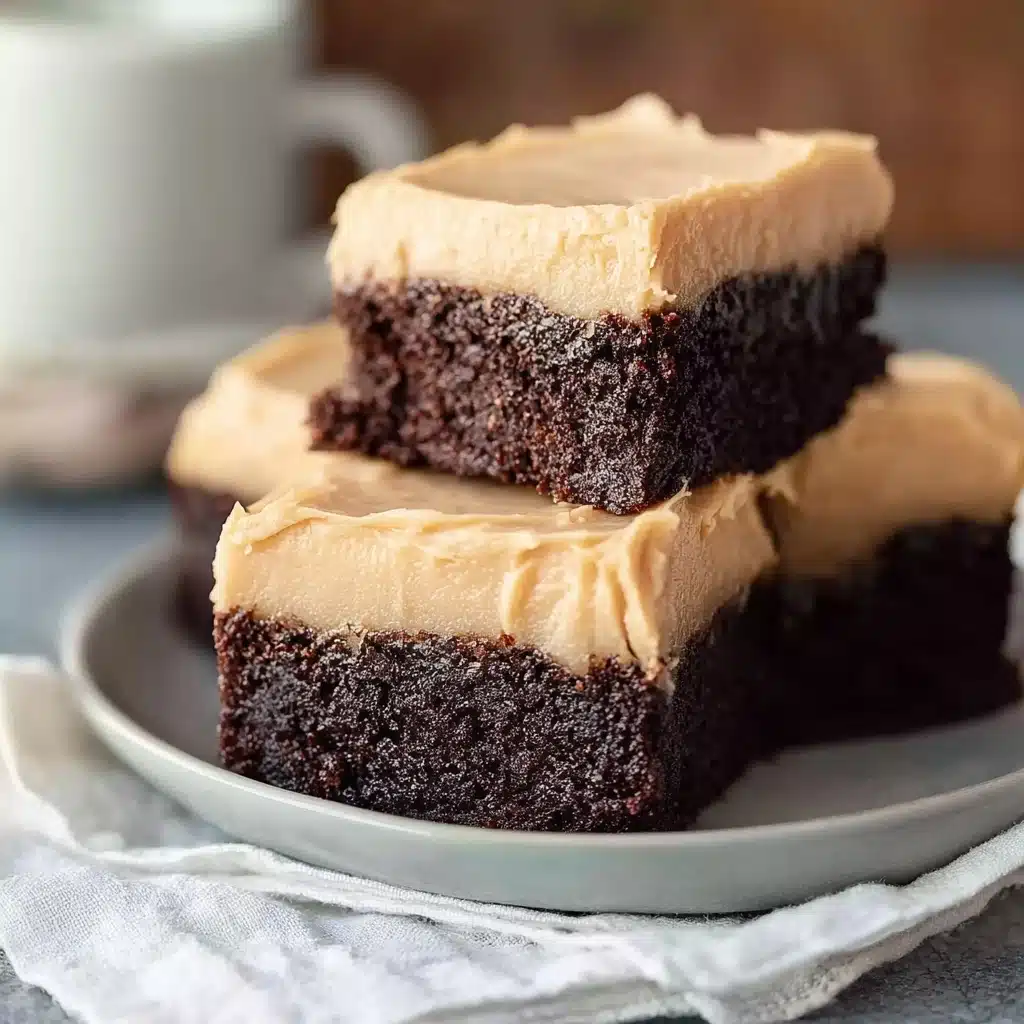 Frosted Coffee Brownies Recipe - Recipe Image