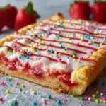 Strawberry Pop Tart Slab Pie Recipe