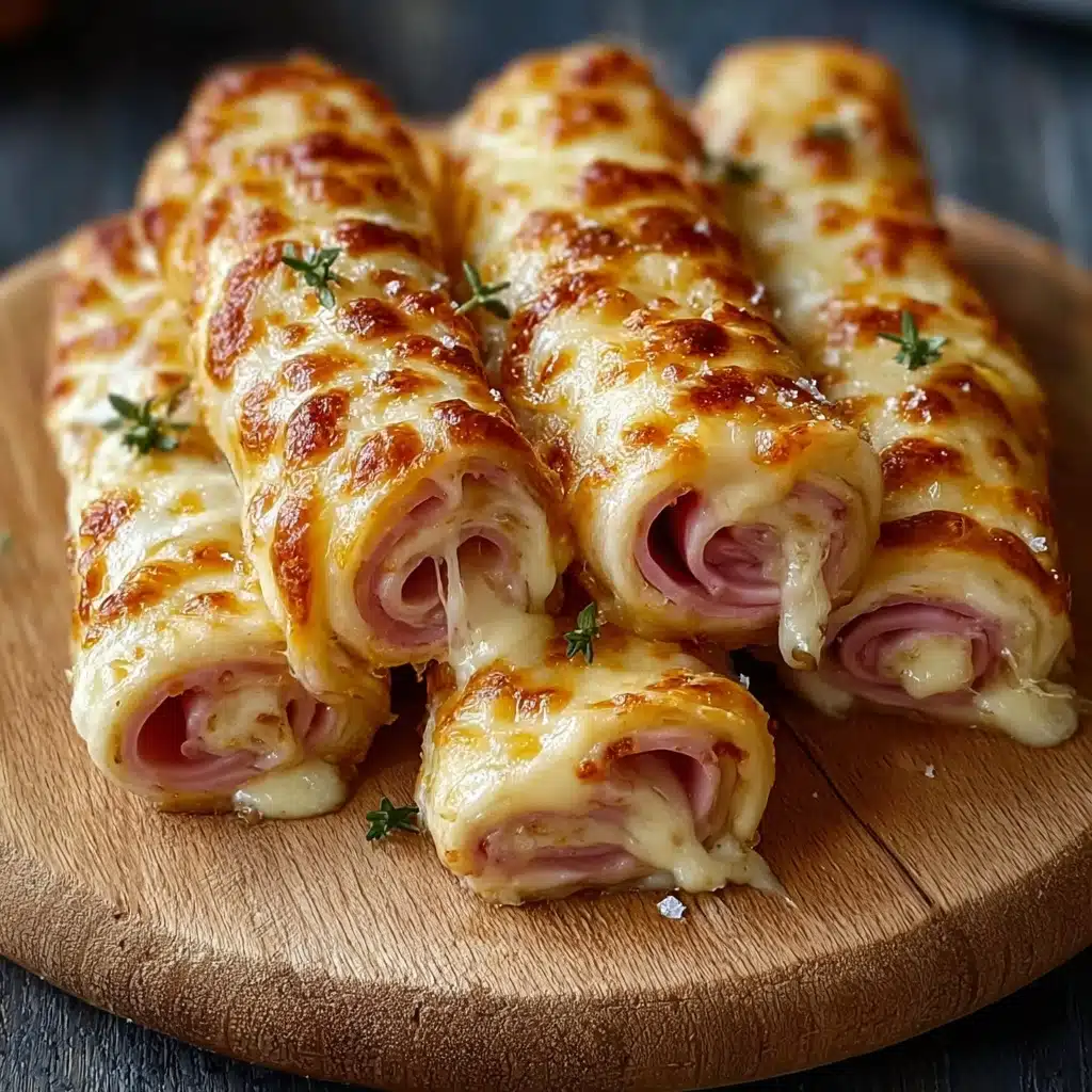 Cheesy Ham and Cheese Sticks Recipe - Recipe Image