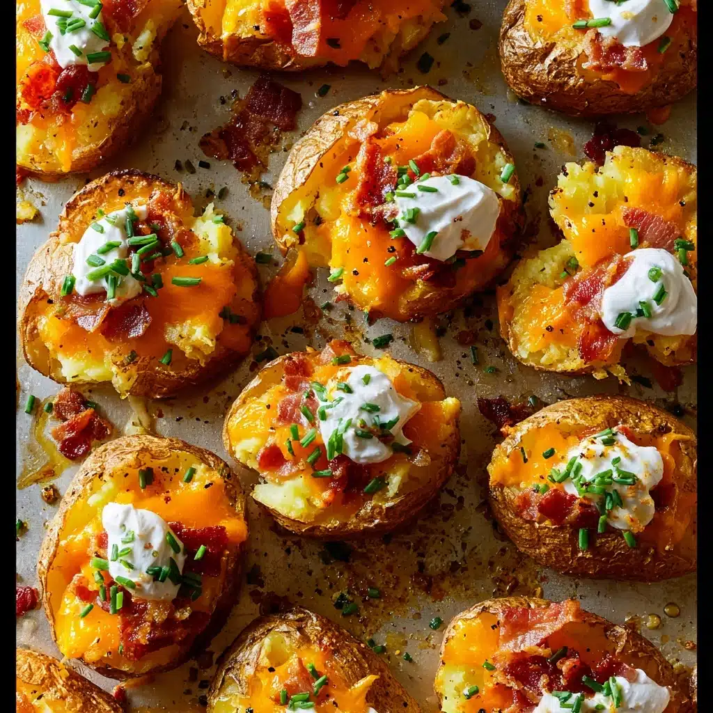 Loaded Smashed Potatoes Recipe - Recipe Image