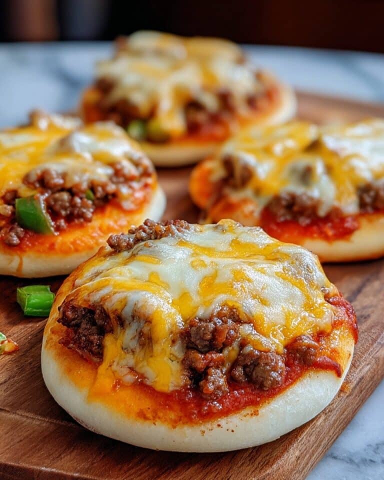 Old School Pizza Burgers Recipe