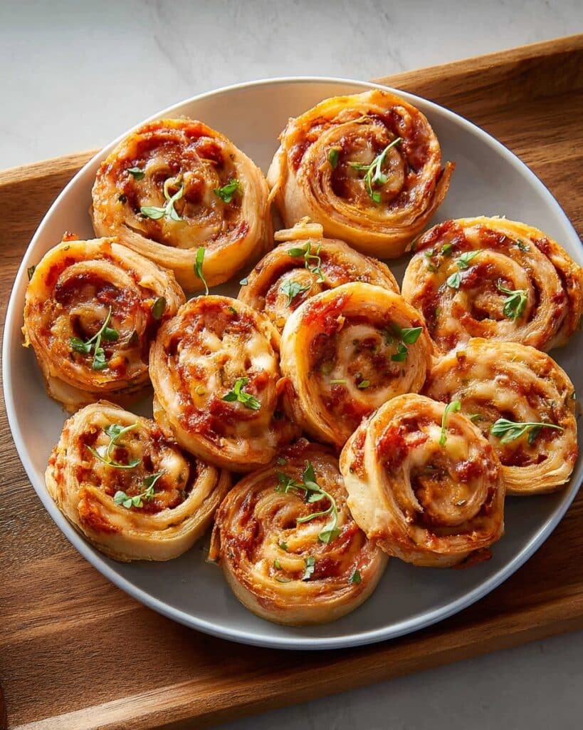 Tortilla Pizza Rolls Recipe