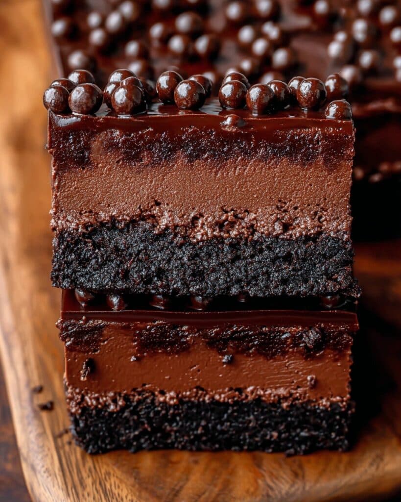 Chocolate Cheesecake Bars Recipe