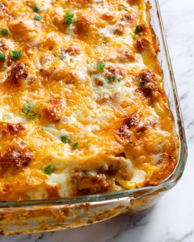 Cheesy Chicken and Potato Bake Recipe