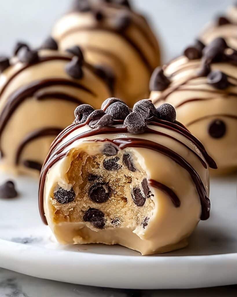 Yogurt Peanut Butter Bites with Chocolate Chips Recipe