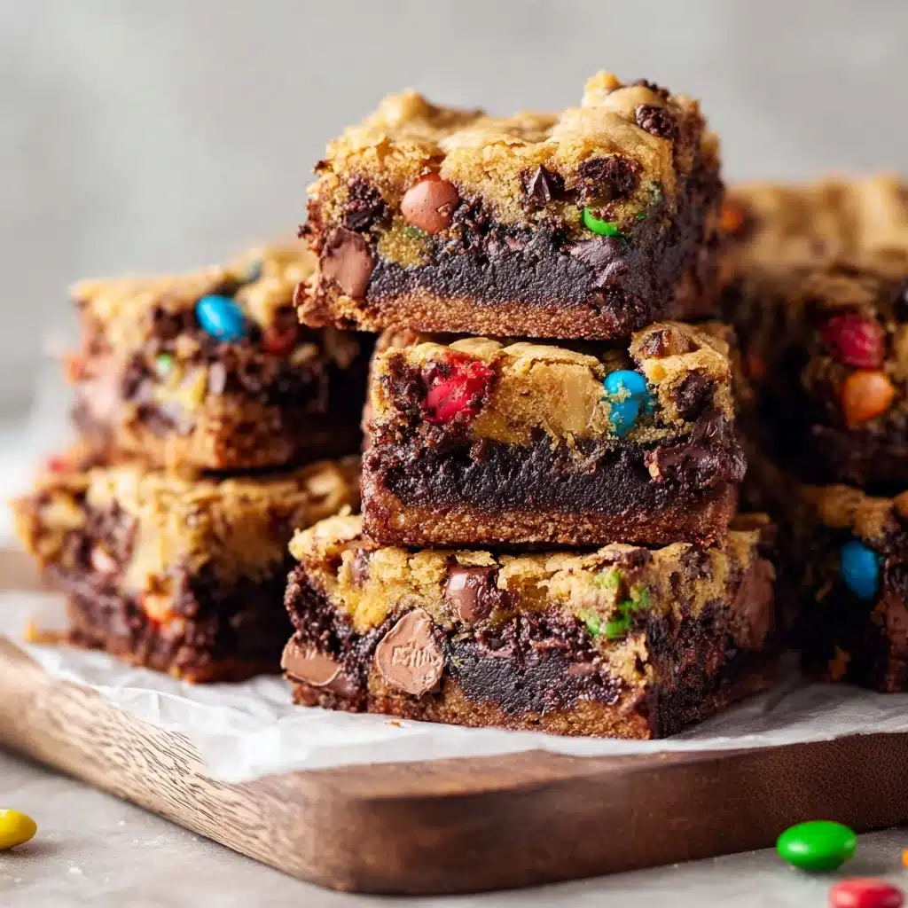 Monster Cookie Fudgy Brownies Recipe - Recipe Image