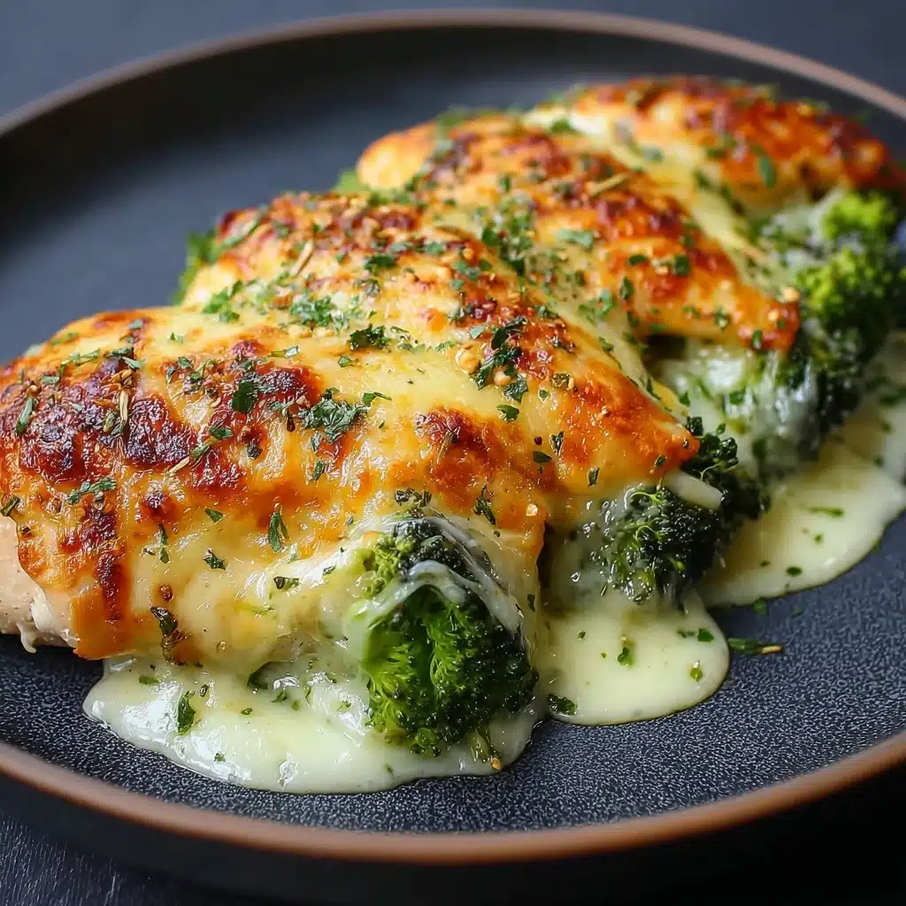 Broccoli Cheese Stuffed Chicken Breast Recipe - Recipe Image