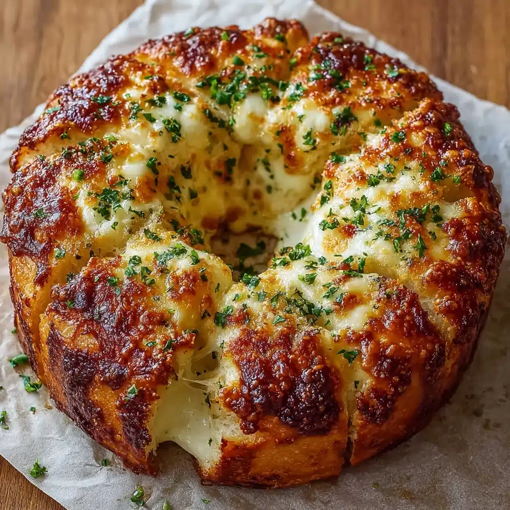Chicken Alfredo Monkey Bread Recipe - Recipe Image