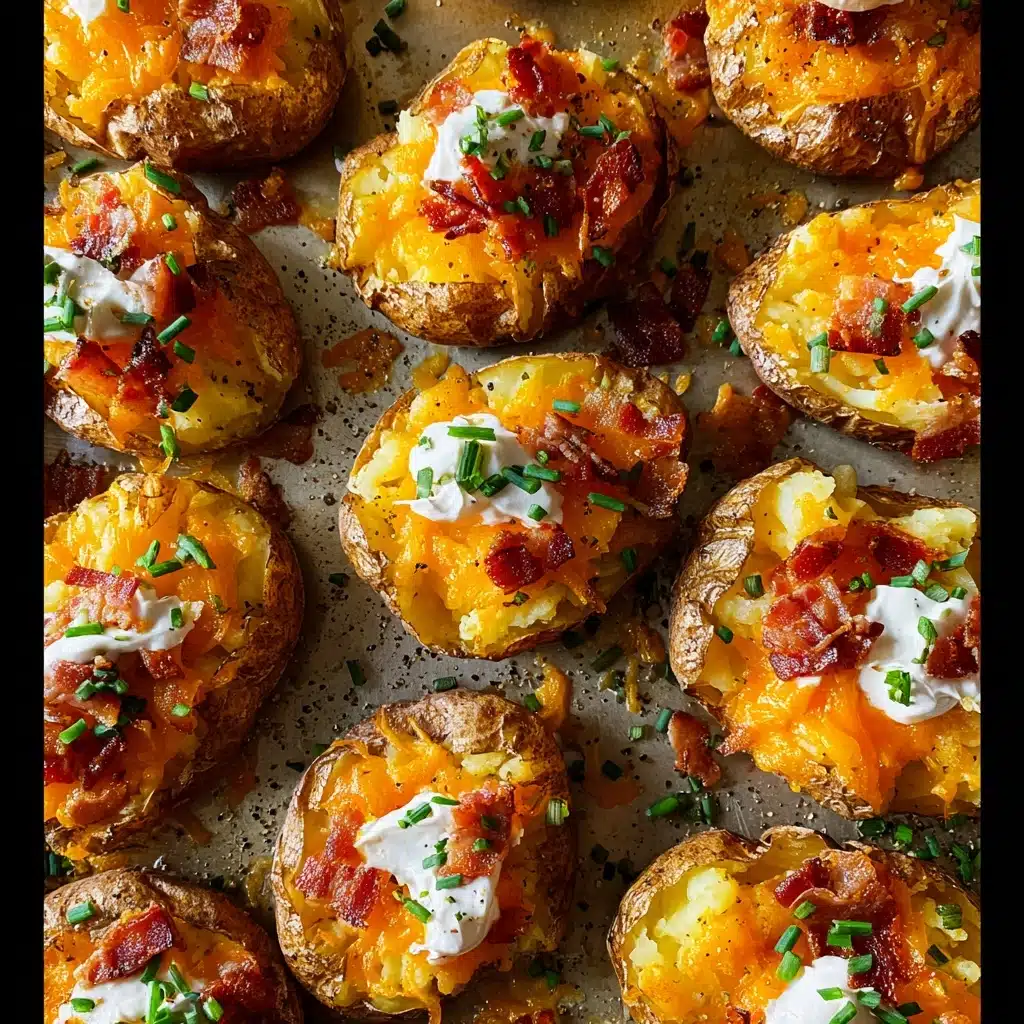 Loaded Smashed Potatoes Recipe - Recipe Image