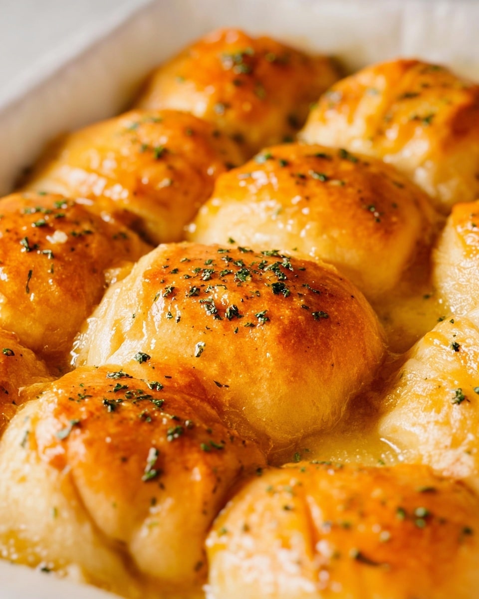 The image shows a close-up of a dish with three visible layers. The bottom layer has slices of pale yellow potatoes with a smooth texture, arranged closely in a slightly overlapping pattern. On top of the potatoes, there is a layer of browned ground beef mixed with small bits of red and green peppers, looking moist and crumbly. The uppermost layer is melted yellow cheese, shiny and dripping slightly over the meat and potatoes. Some chopped green herbs are sprinkled on top, adding a fresh touch. The food is served on a white plate with a white marbled background. Photo taken with an iphone --ar 4:5 --v 7