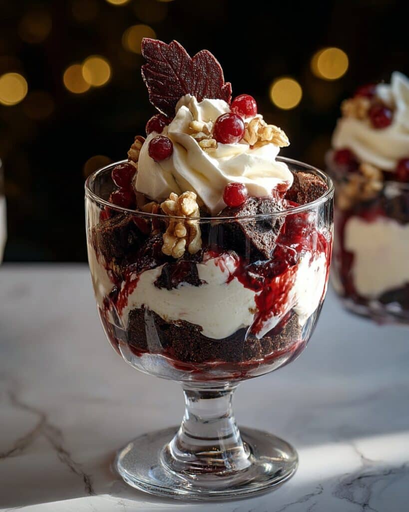 Black Forest Trifle for Christmas Recipe