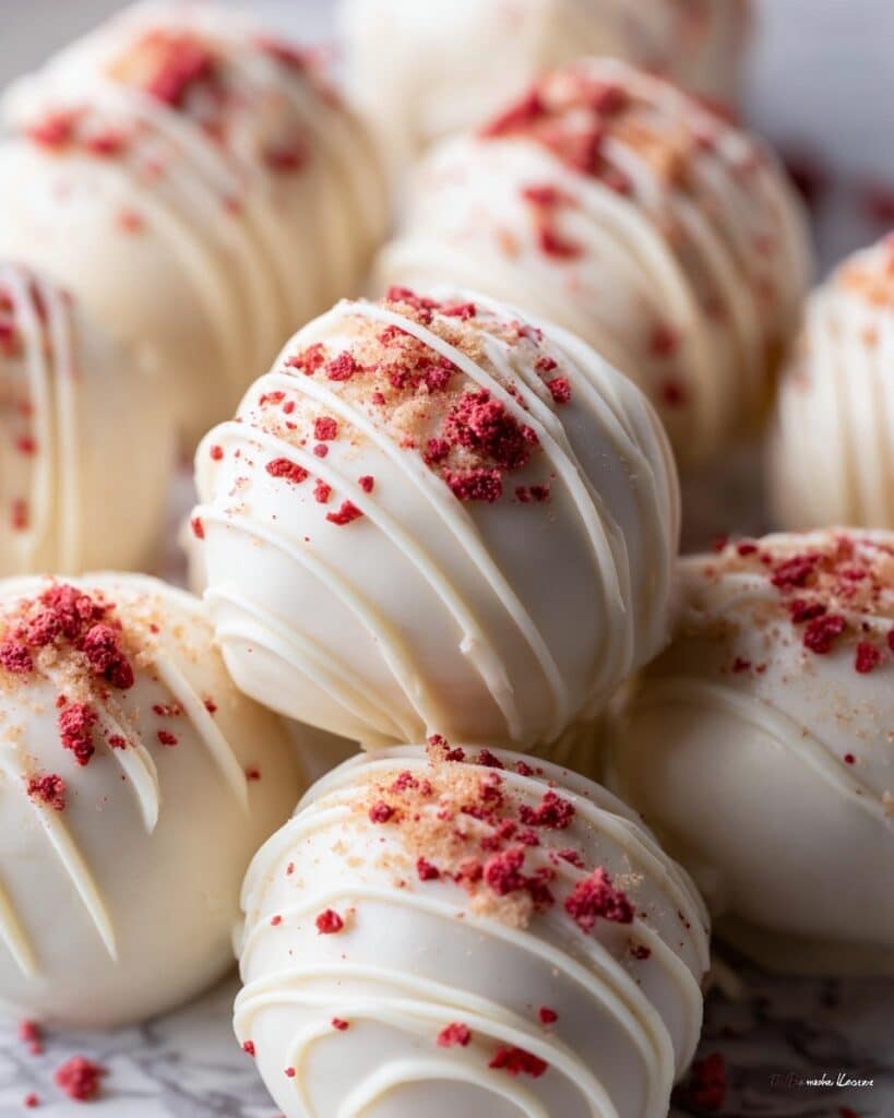Strawberry Cheesecake Truffles Recipe