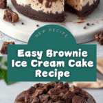Delicious Brownie Ice Cream Cake Recipe