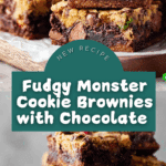 Monster Cookie Fudgy Brownies Recipe