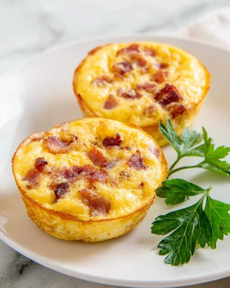 Creamy Bacon and Gruyere Egg Bites Recipe