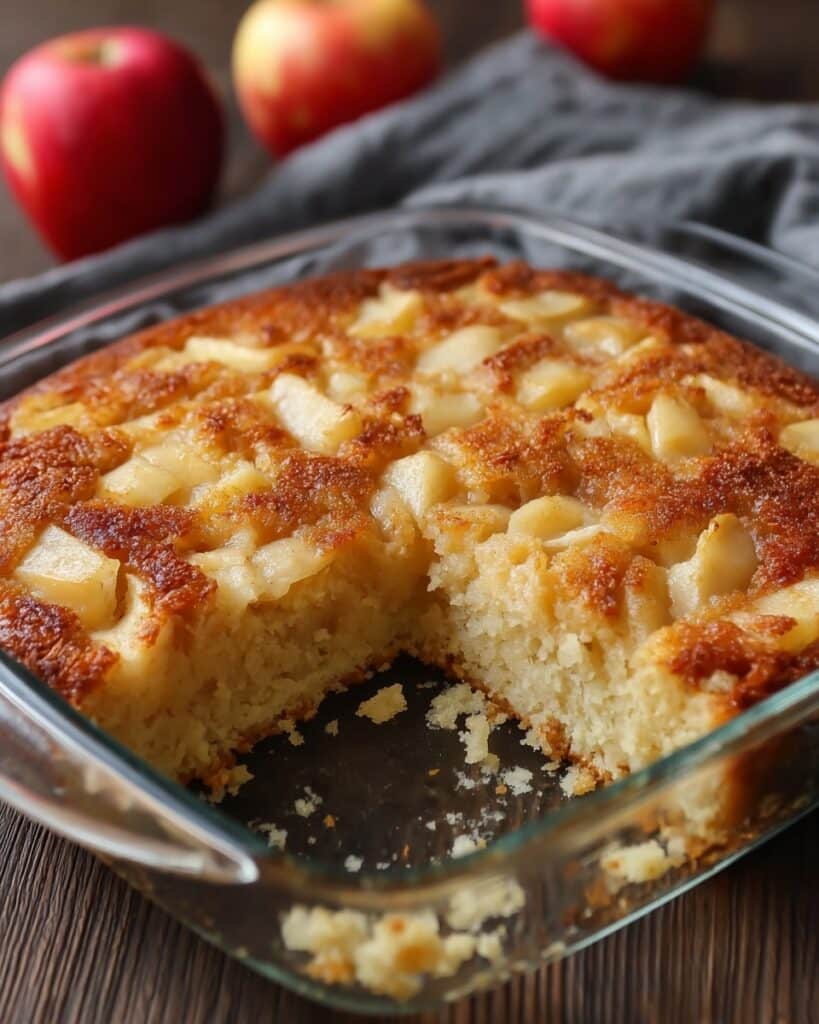 Delicious Homemade Apple Cake with Fresh Apples Recipe